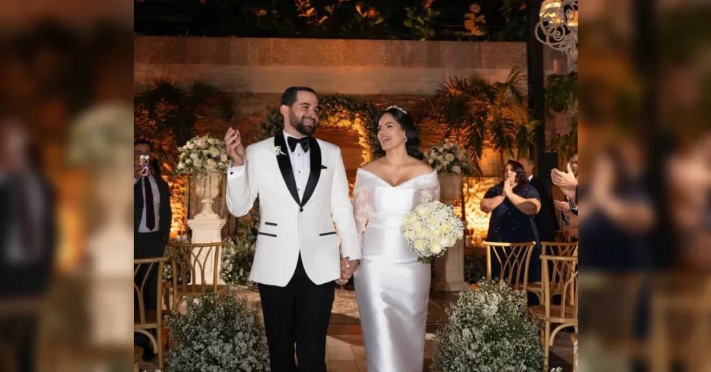 Dannelis Veras se casa tras un mes de compromiso