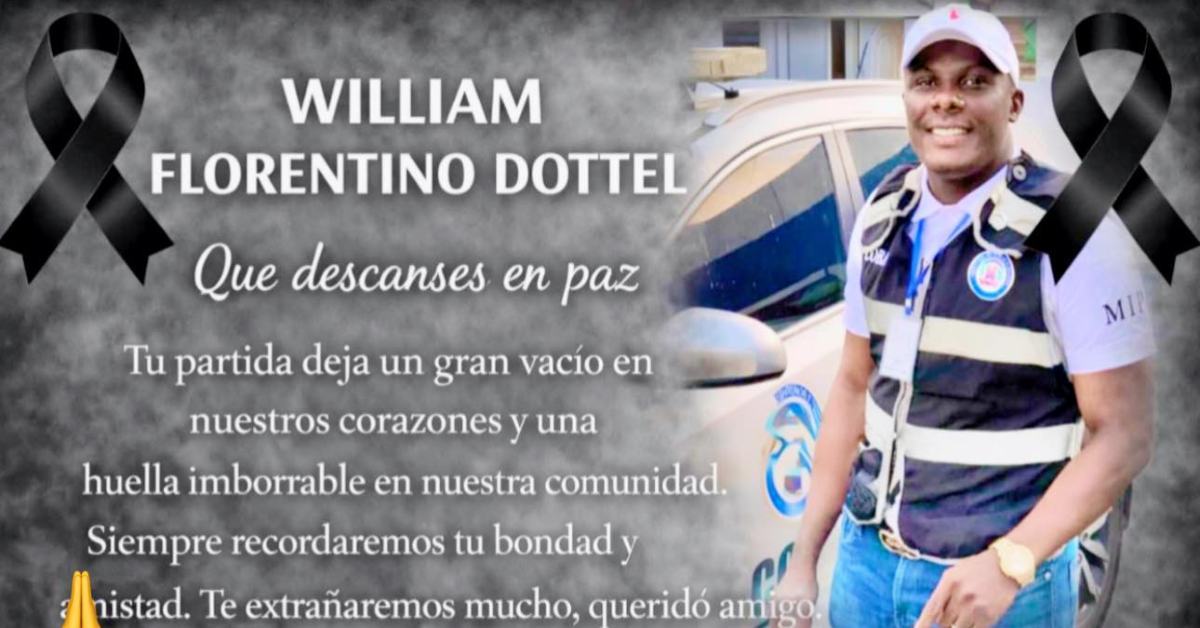 Luto en Baní por partida del evangelista Wilian Encarnación