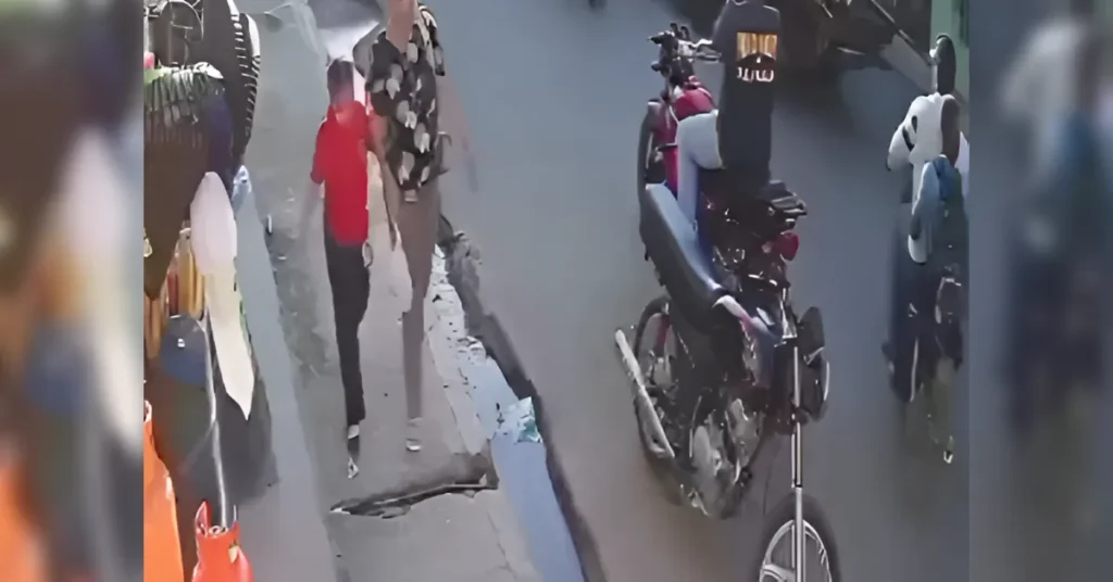 Cámara capta triste caso con muchachito en Monte Plata